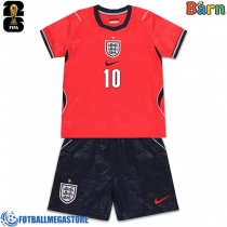 Fotballdrakt Barn England Jude Bellingham #10 Bortedraktsett VM 2026 Kortermet (+ Korte bukser)